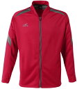 FNT-FT3009-7100-L FINTA(フィンタ) トレーニングジャケット(レッド・サイズ:L) サッカー・フットサル用