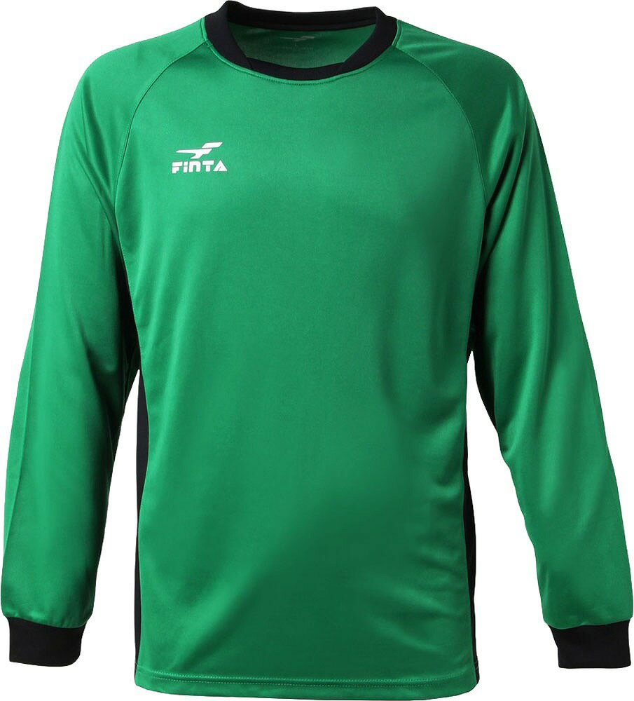 FINTA（フィンタ） キーパーシャツ（グリーン・サイズ：S） FNT-FT3023-3100-S サッカー・フットサル用