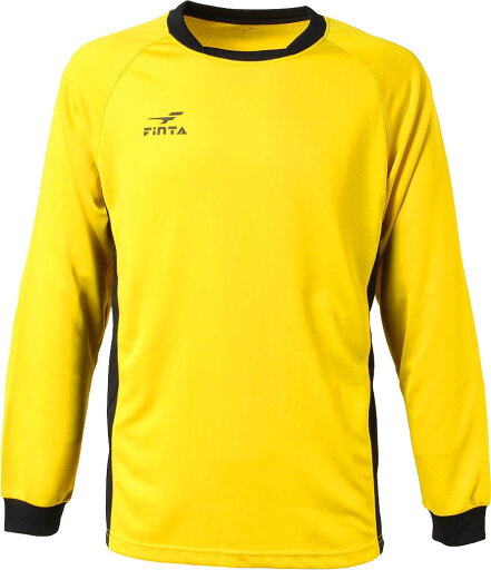 FNT-FT3023-4100-M FINTA(フィンタ) キーパーシャツ(イエロー・サイズ:M) サッカー・フットサル用 FNT-FT3023-4100-M FINTA(フィンタ) キーパーシャツ(イエロー・サイズ:M) サッカー・フットサル用