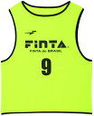 FNT-FT6558-4100-4 FINTA（フィンタ） ビブス(単品)（イエロー・4） サッカー・フットサル用