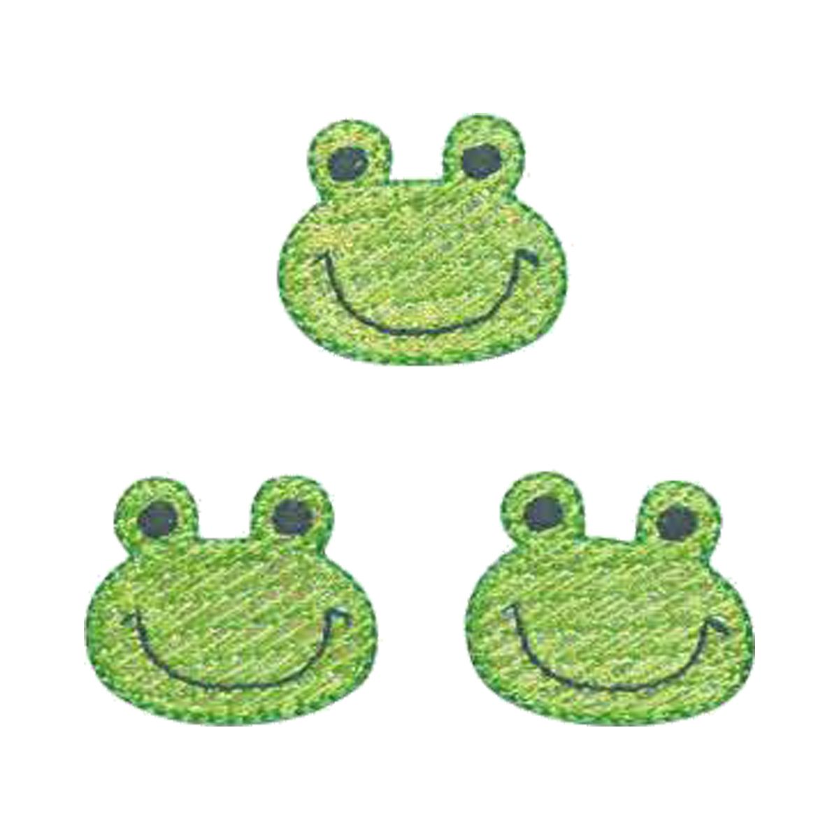 パイオニア リトルアップリケ キラキラかえる RG401 25014