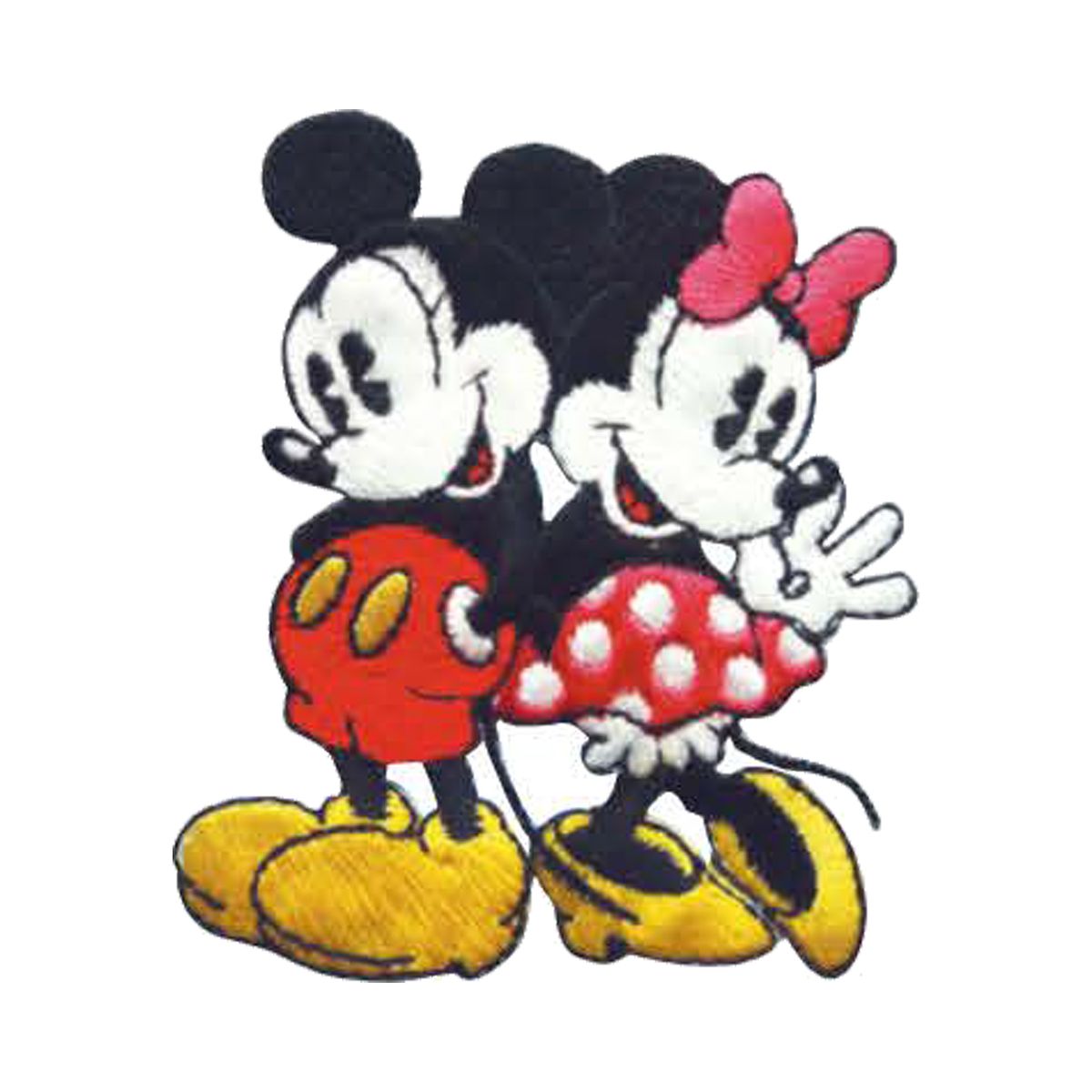 DI500 DI61 パイオニア ディズニー ワッペン ミッキー＆ミニー 【Disneyzone】