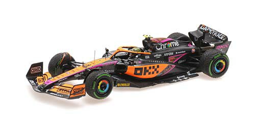 ミニチャンプス 1/43 マクラーレン F1 チーム MCL36 ランド・ノリス シンガポールGP 2022【537226004】 ミニカー