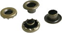 F5-312 NBK 両面ハトメ 200組入(アンティークゴールド・#500)
