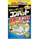 コンバット 玄関・ベランダ用 1年用 12個入 キンチョウ コンバツトゲンカンB1ネン12コ