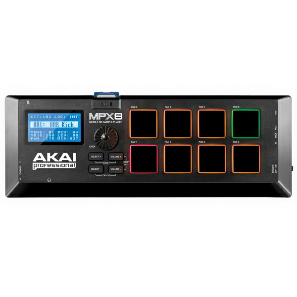 AP-EDR-002  ץ顼/MIDIȥ顼 AKAI MPX8