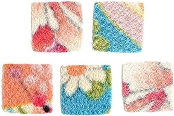 NBK カット済つまみ細工用一越ちりめん 柄 30枚入（20×20mm） S50GC20-104