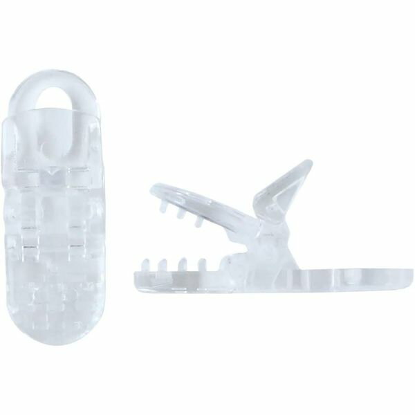 NBK マスク用クリップ 16個入（クリア） KMC-16