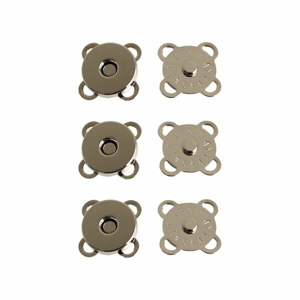 【返品種別B】□「返品種別」について詳しくはこちら□◆バッグやポーチにピタッと留められるマグネットの留め具です。◆ぬい付けですので、簡単に後付けできます。■　仕　様　■入数：3組サイズ：φ15mm[SM2SNBK]NBKアウトドア＞手芸用品＞ホビー・クラフト関連