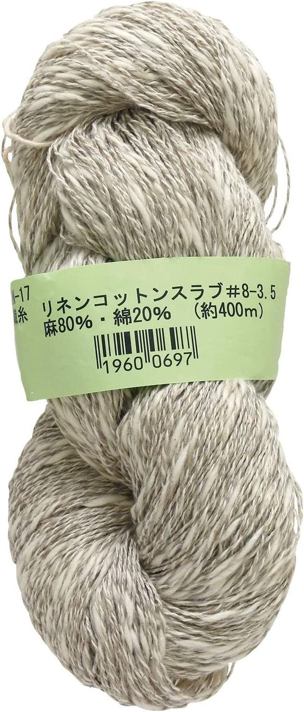 乐天商城 - 生川商店 リネンコットンスラブ（径1mm×400m巻） ON-17