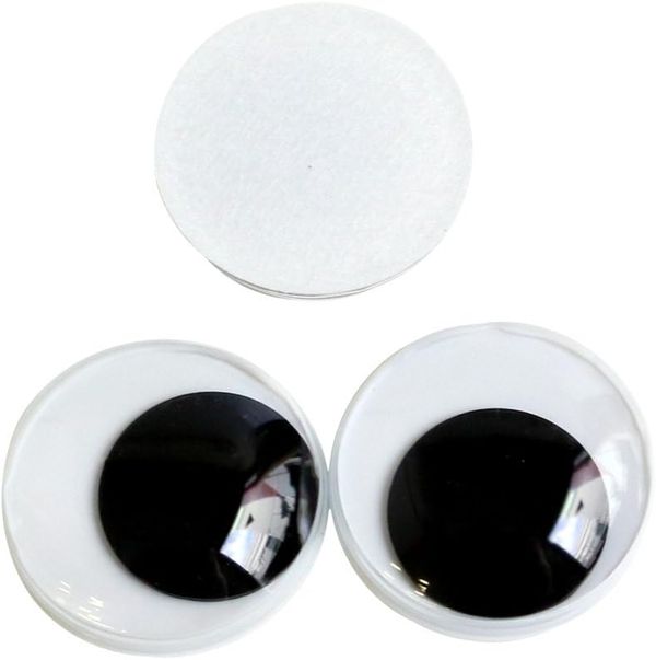 NBK 動眼 16個入（黒・φ15mm） CE109