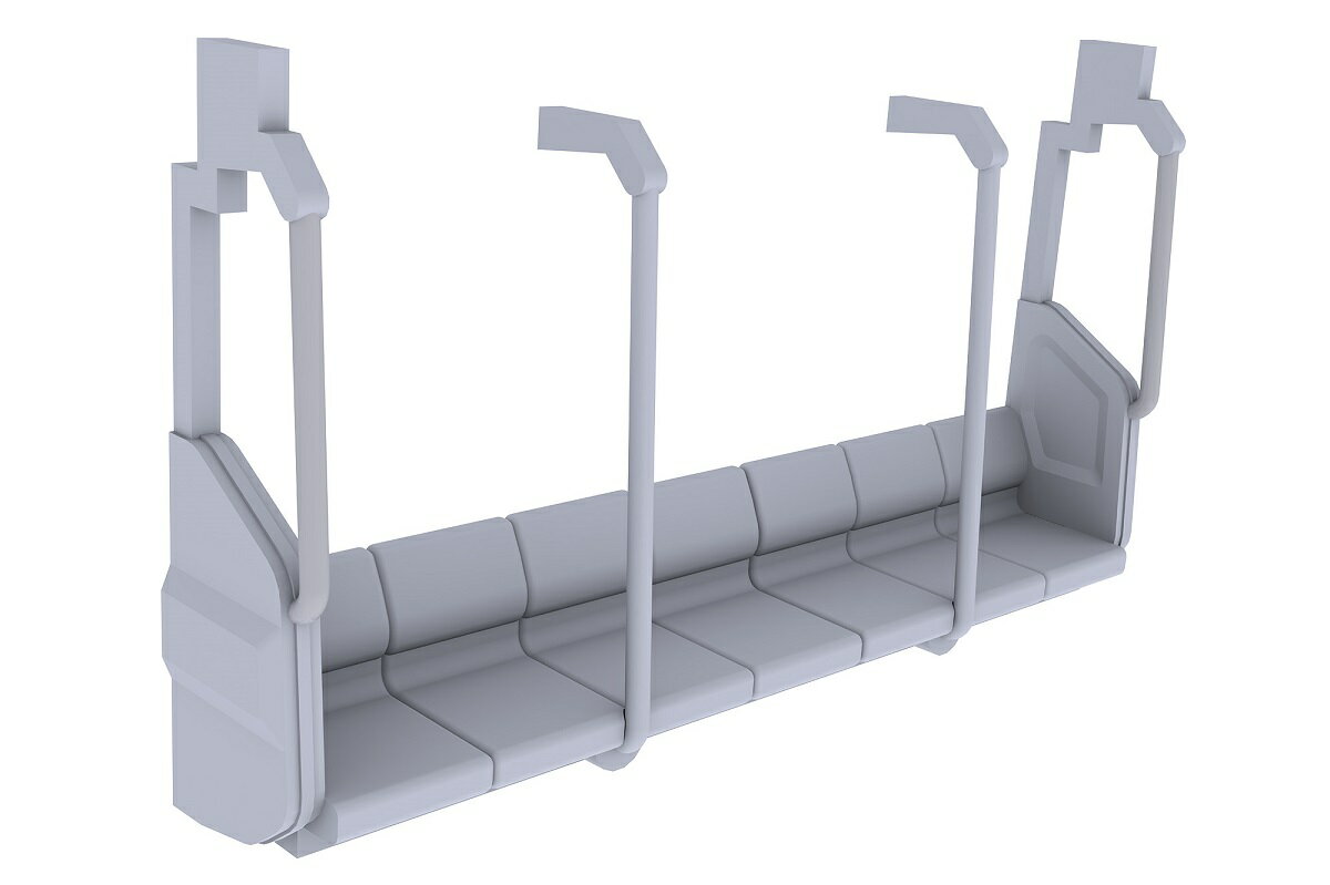 ［鉄道模型］PLUM 【再生産】(HO) PP189 新型ロングシート内装セット