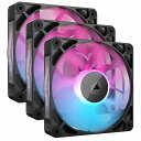 CORSAIR（コルセア） PWMファン iCUE LINK RX120 RGB Triple Fan Kit（ブラック） CO-9051018-WW