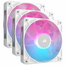 CORSAIR（コルセア） PWMファン iCUE LINK RX120 RGB White Triple Fan Kit（ホワイト） CO-9051022-WW