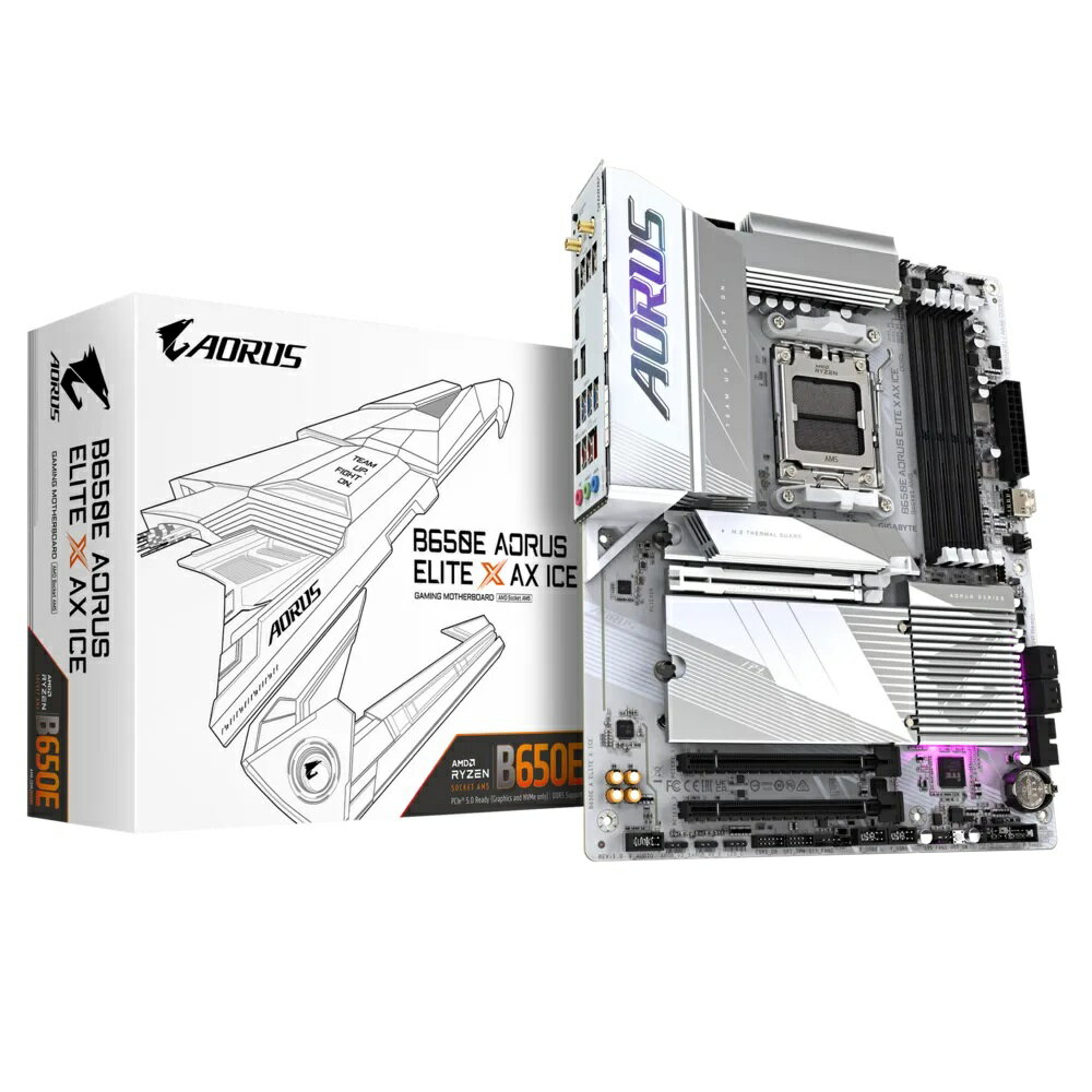 GIGABYTE ギガバイト GIGABYTE B650E AORUS ELITE X AX ICE マザーボード B650E A ELITE X ICE