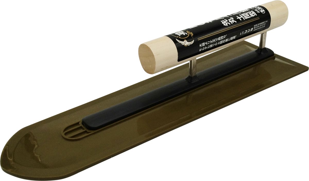 嘉彦 モルタル鏝 先丸 土間型(370mm) 15653