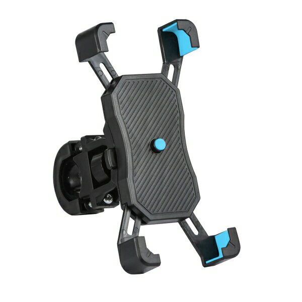 バイクパーツセンター スマホホルダー 4点ホールドクイックリリースタイプ ブルー 900411