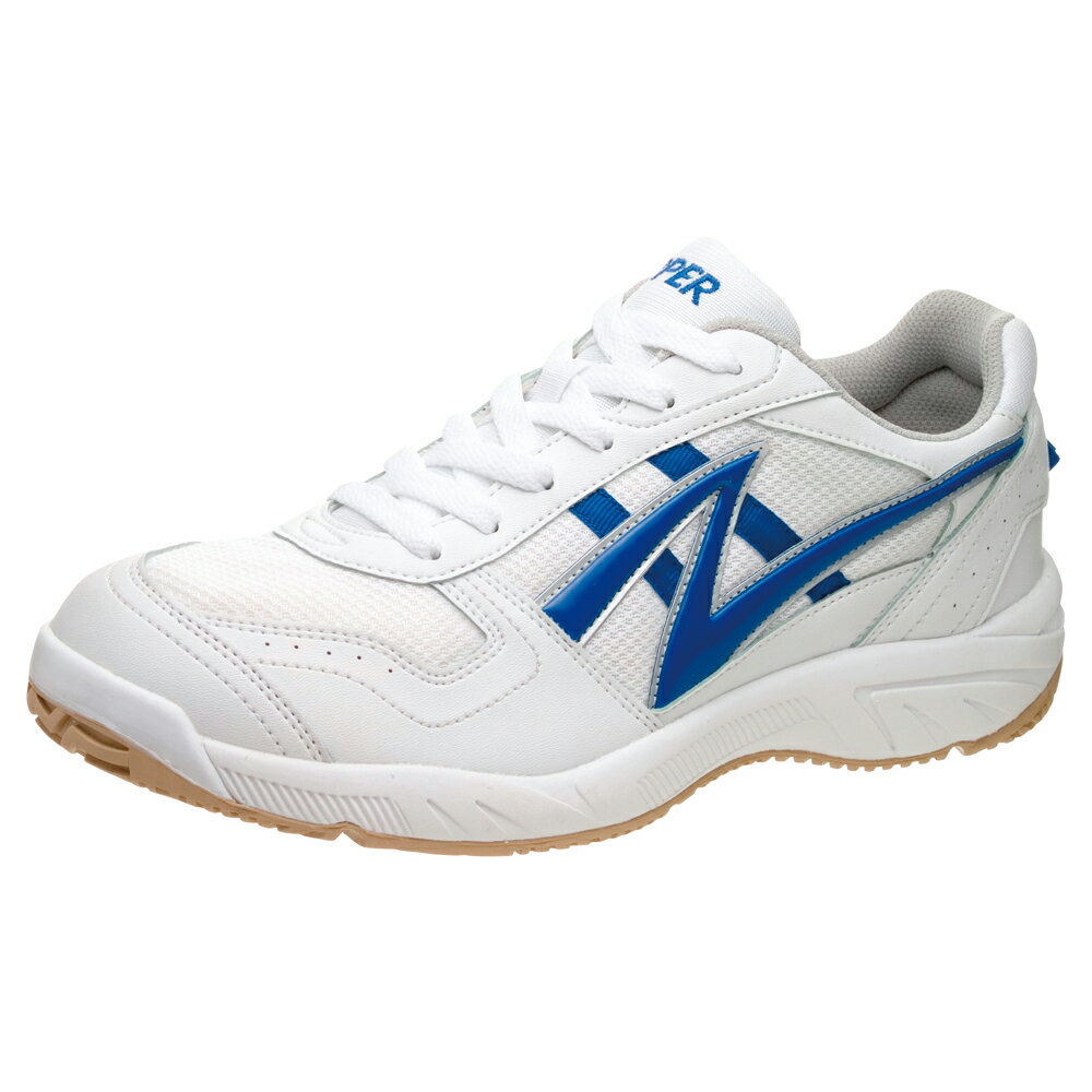 AGP37WH/NV260 グリッパー 体育館履き アサヒグリッパー37（ホワイト/ネイビー・サイズ：26.0cm） 体育館シューズ