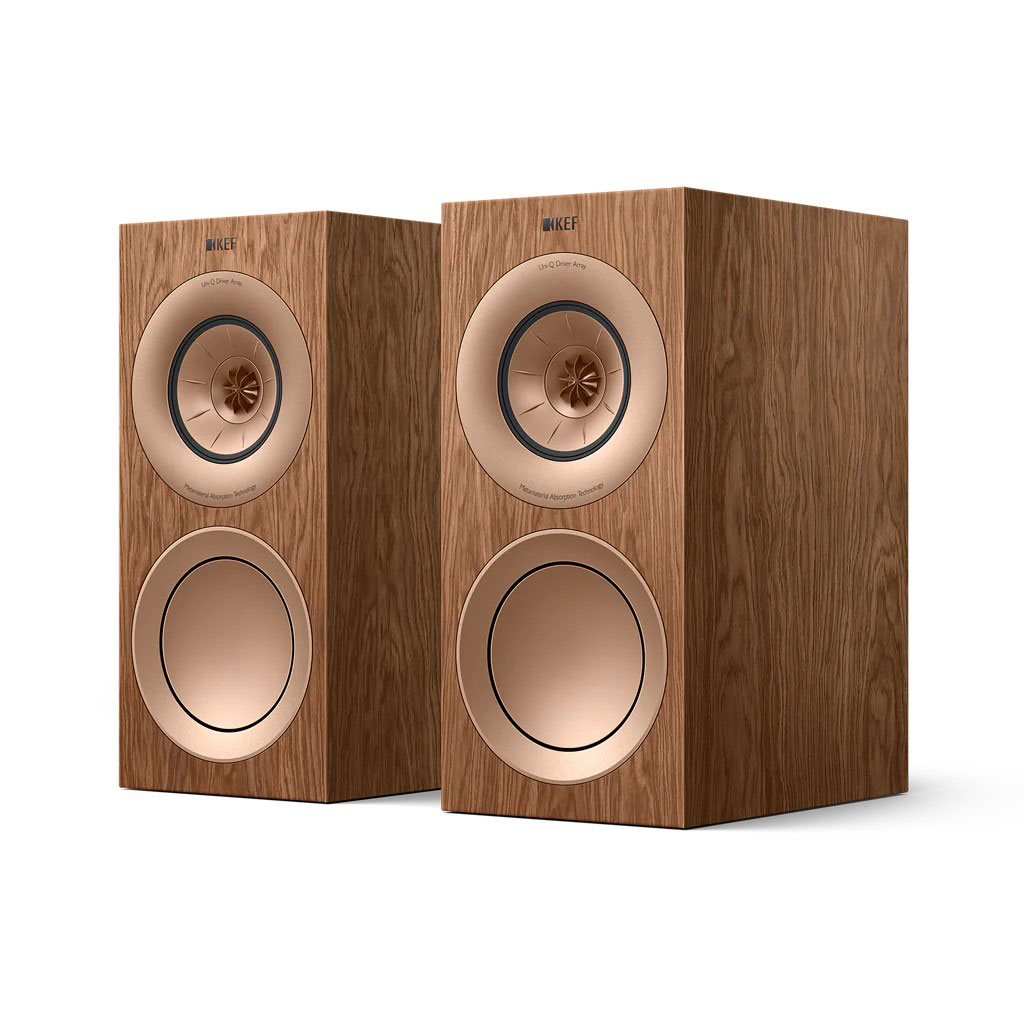KEF ブックシェルフ型スピーカー（ウォールナット）【ペア】 R3-META-WALNUT KEF