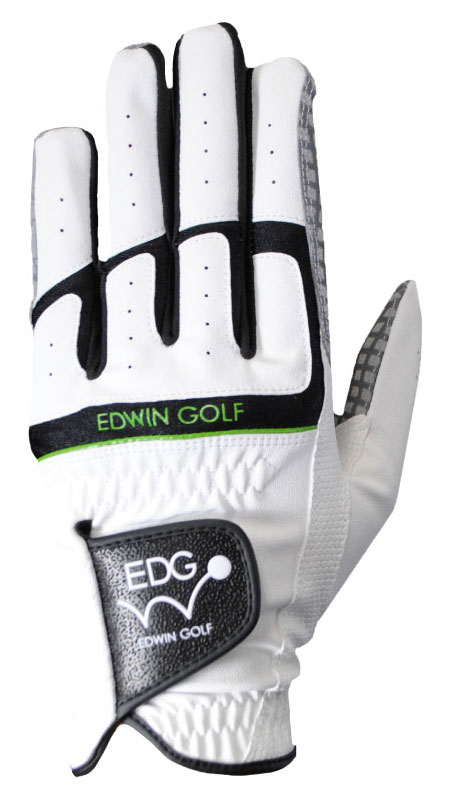 EDWIN GOLF メンズ 非公認ゴルフグローブ 左手用(ホワイト・サイズ：S/21〜22cm) EDGL-3660-WH-S