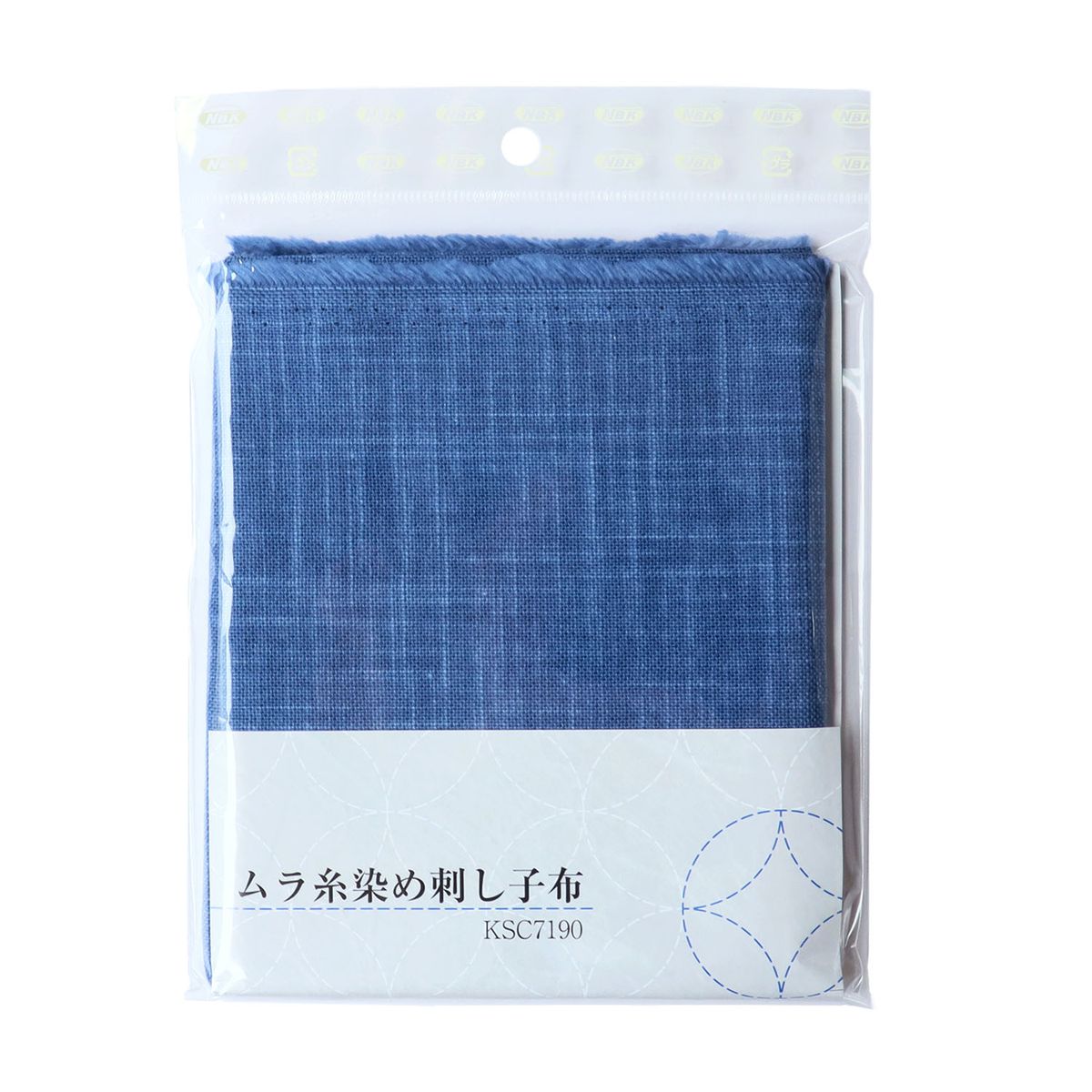 NBK ムラ染刺し子布(藍) KSC7190-3