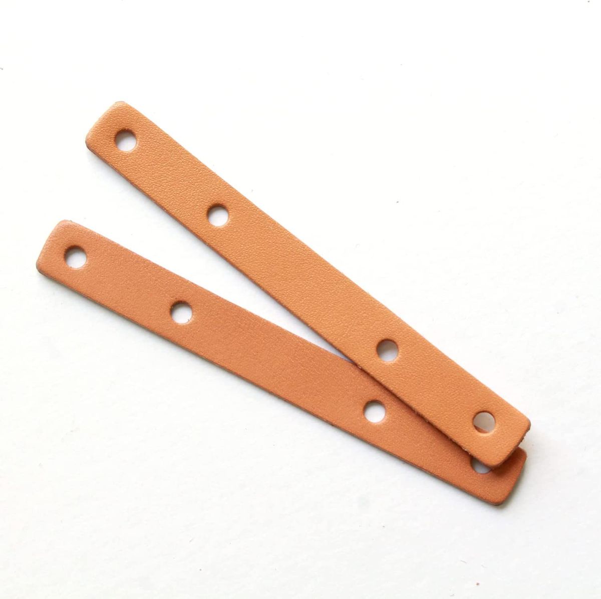 NBK 本革アタッチメント用パーツ(ベージュ) 幅12mm×全長100mm MAP132-E