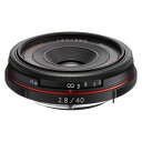 HD-DA40/2.8リミテツドBK ペンタックス HD PENTAX-DA 40mmF2.8 Limited(ブラック) ※Kマウント用レンズ(APS-Cサイズ用)
