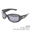 LSD D.フライマン カーボンブラック(ライトスモークシルバーミラー) 4328 L.S.D. DESIGNS 偏光グラス(4)