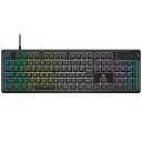 CORSAIR(コルセア) 防滴 有線 メンブレンゲーミングキーボード フルサイズ 日本語配列かな無し K55 CORE RGB CH-9226C65-JP