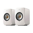 KEF ワイヤレスHiFiスピーカー(ミネラルホワイト)【ペア】 LSX2-MIN-WHITE(ペア)KEF