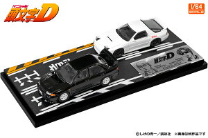 モデラーズ 1/64 頭文字D セットVol.17 須藤京一ランサーエボリューションIII ＆ 高橋涼介RX-7(FC3S)【MD64217】 ミニカー