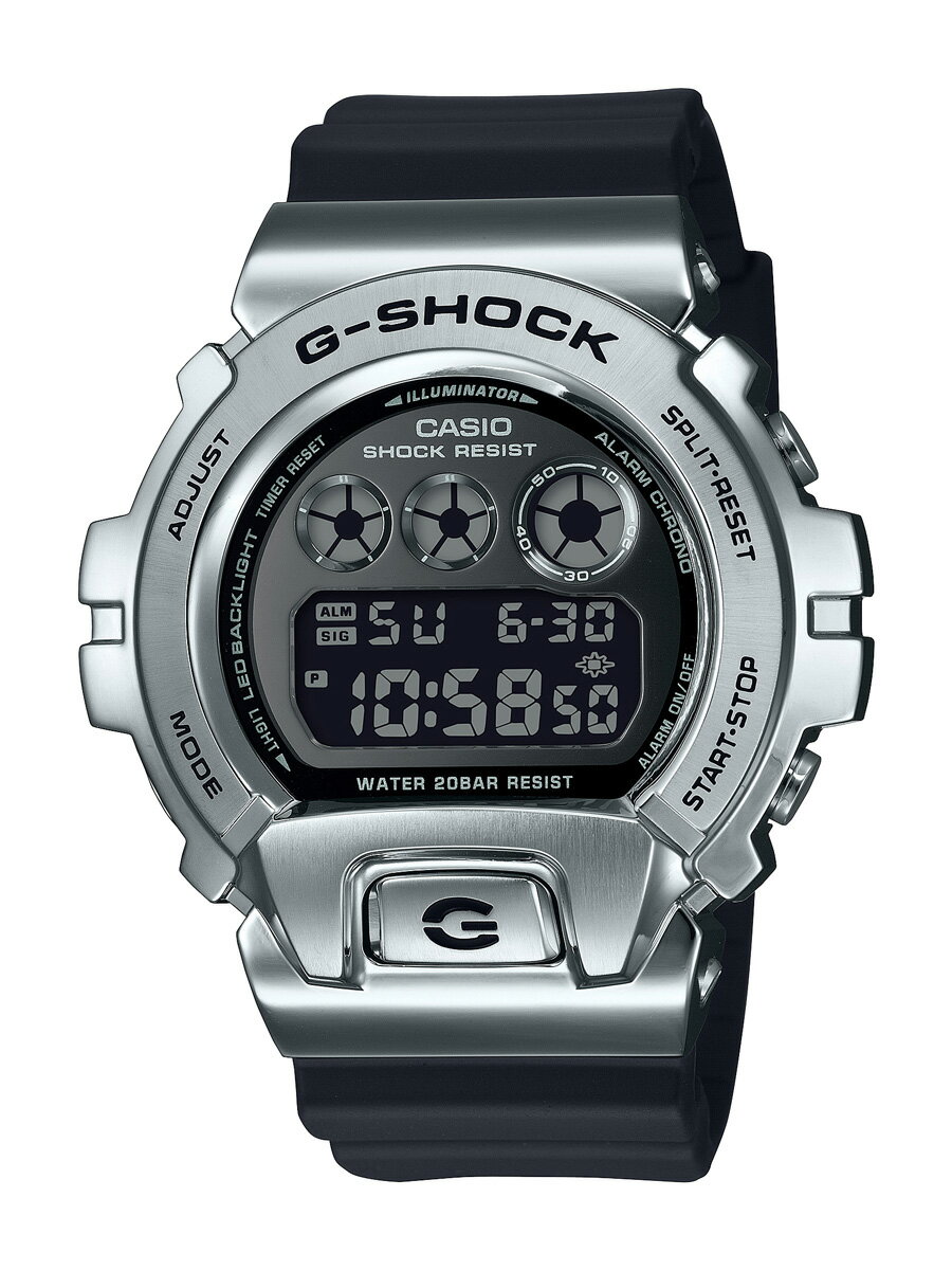 カシオ 【国内正規品】G-SHOCK（ジーショック） クオーツ メンズタイプ GM-6900U-1JF GM6900U1JF 【返品種別A】