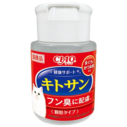 CIAO 健康サポート ボトル キトサン まぐろ＆かつお節入り 80g いなばペットフード CケンコウSキトサンマグロカツフシ80