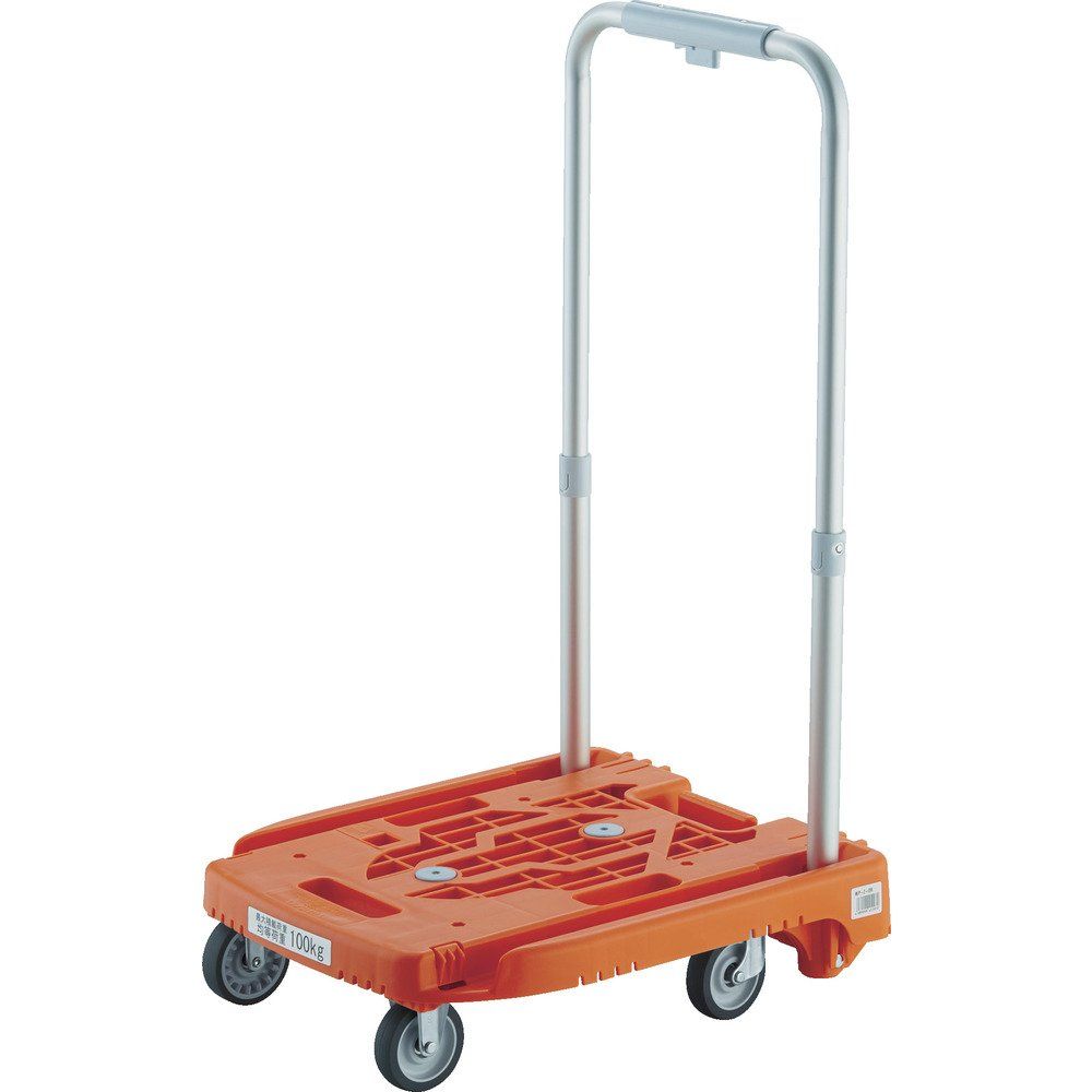 トラスコ中山 樹脂台車 カルティオミニ weego オレンジ WP-2G-OR TRUSCO ウィーゴ