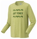 YO-16711-467-L ヨネックス ユニセックス ロングスリーブTシャツ(グラスグリーン・サイズ:L) YONEX