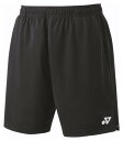 YO-15170-007-L ヨネックス メンズ ニットハーフパンツ（ブラック・サイズ：L） YONEX