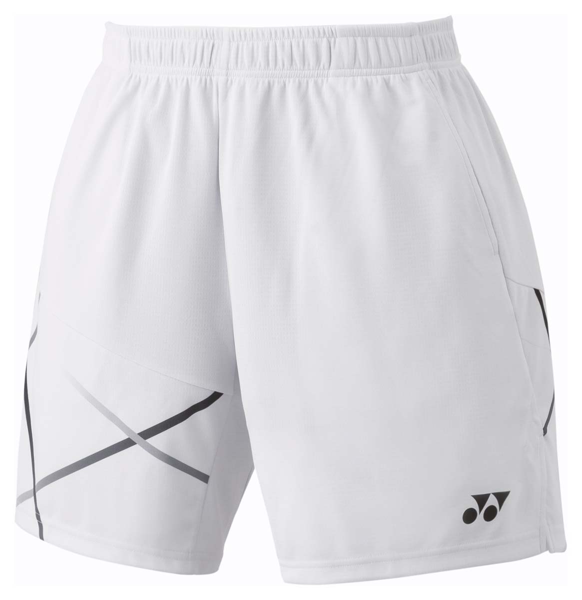 YO-15171-011-S ヨネックス メンズ ニットハーフパンツ（ホワイト・サイズ：S） YONEX