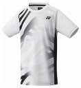 YO-10566J-011-J120 ヨネックス ジュニア ゲームシャツ(ホワイト・サイズ:J120) YONEX