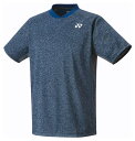 YO-10598-554-S ヨネックス ユニセックス ゲームシャツ(フィットスタイル)(ダークネイビー・サイズ:S) YONEX