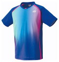 YO-10599-472-S ヨネックス ユニセックス ゲームシャツ(フィットスタイル)(ミッドナイトネイビー・サイズ:S) YONEX