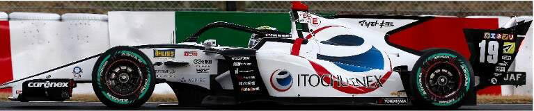 スパーク 1/43 ITOCHU ENEX TEAM IMPUL SF23 No.19 TRD 01F Super Formula 2024 Theo Pourchaire ミニカー