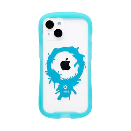 Hamee iPhone14用 ガラスケース IFACE REFLECTION MAGNETIC（クリアブルー/ペイント） 41-967355