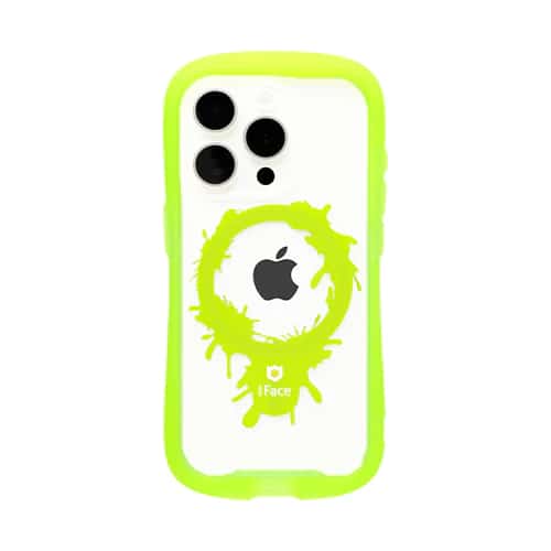 Hamee iPhone15 Pro用 ガラスケース IFACE REFLECTION MAGNETIC（クリアイエロー/ペイント） 41-967508