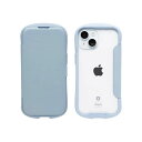 Hamee iPhone15用 ダイアリーケース IFACE REFLECTION ダイアリー（ペールブルー） 41-967713