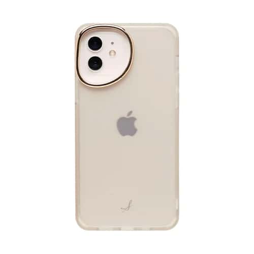 Hamee iPhone12/12 Pro用 ハードケース SALISTY クリアカラー（グレージュ） 669-968758