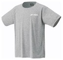 YO-16803-275-L ヨネックス ユニセックス ドライTシャツ(グレーモク・サイズ:L) YONEX