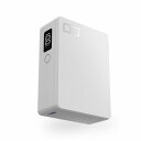 CIO SMARTCOBY Pro 30W 2C モバイルバッテリー USB-C×2 10000mAh（ホワイト） SMCPRO-30W2C-WH