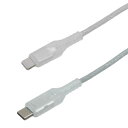 インプリンク MFIライトニング- TYPE-Cケーブル 1.0m(クリア) Imprinc IMUSCL100CL(2)