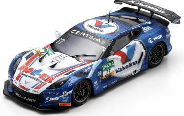 スパーク 1/43 Callaway Corvette C7 GT3-R No.77 Callaway Competition Champion ADAC GT Masters 2017【SG659】 ミニカー