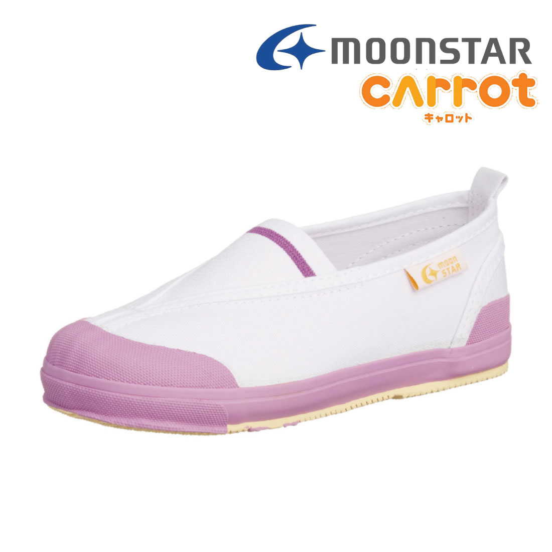 ムーンスター キッズ スクールシューズ 上履き（ピンク・サイズ：19.0cm） CRST12-PK-19